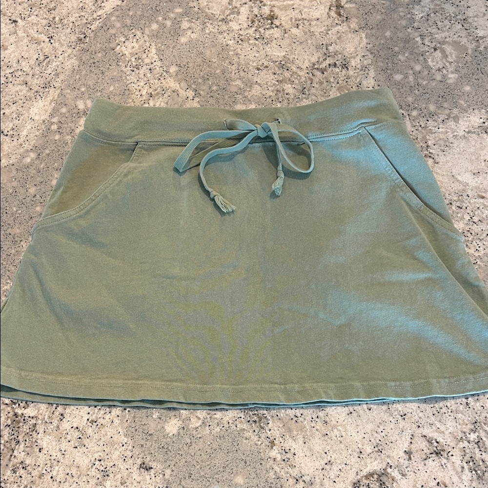 Brandy Melville Teal Skater Skirt